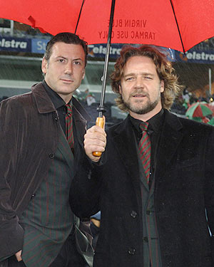Russell Crowe Souths Sydney NRL 2008