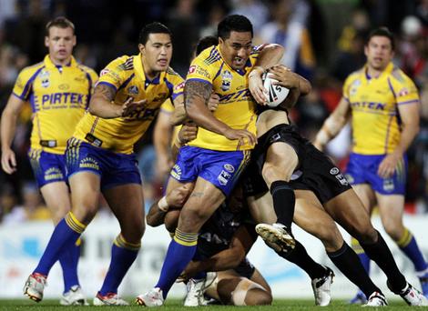 Eels beat Penrith Panthers NRL Rugby league CUA Stadium 2008