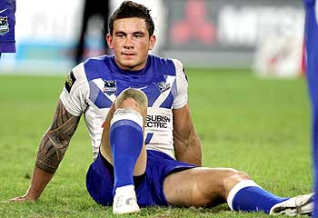 sonny bill williams wants to quit bulldogs NRL