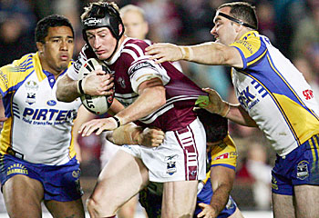 Manly Sea Eagles defeat Eels at Brookvale Round 19 2008