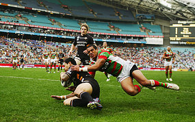Wests Tigers defeat South Sydney Rabbitohs NRL Round 19 2008